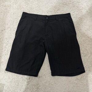 Pre-Loved O'Neill Shorts Charcoal Gray Flat Front Shorts 34